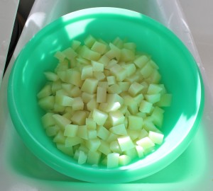Drain Potatoes and Rinse