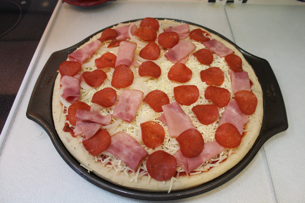 Pepperoni & Ham Pizza